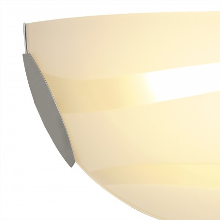 Sky Wall Lamp, 1 x 12W LED, 3000K, 780lm, Polished Chrome/White, 3yrs Warranty DELight - 6