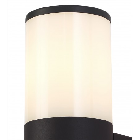 Divina Wall Lamp 1 x E27, IP54, Anthracite/Opal, 2yrs Warranty DELight - 5