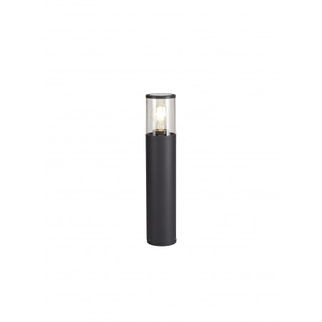 Divina 45cm Post Lamp 1 x E27, IP54, Anthracite/Smoked, 2yrs Warranty DELight - 3