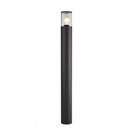 Divina 90cm Post Lamp 1 x E27, IP54, Anthracite/Smoked, 2yrs Warranty DELight - 3