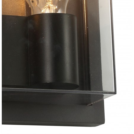 Antia Wall Lamp, 2 x E27, IP65, Anthracite/Clear PC, 2yrs Warranty DELight - 8
