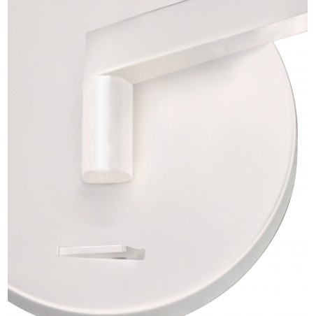 Mensa Adjustable Wall Lamp / Reader, 1 x 8W LED, 3000K, Sand White, 3yrs Warranty DELight - 5