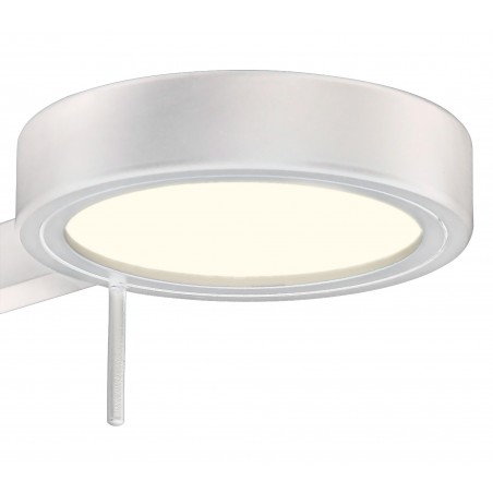 Mensa Adjustable Wall Lamp / Reader, 1 x 8W LED, 3000K, Sand White, 3yrs Warranty DELight - 6
