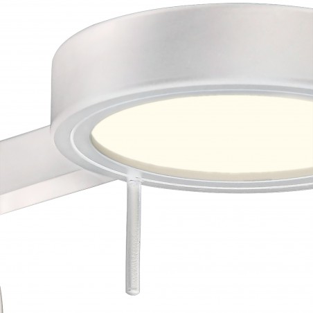 Mensa Adjustable Wall Lamp / Reader, 1 x 8W LED, 3000K, Sand White, 3yrs Warranty DELight - 7
