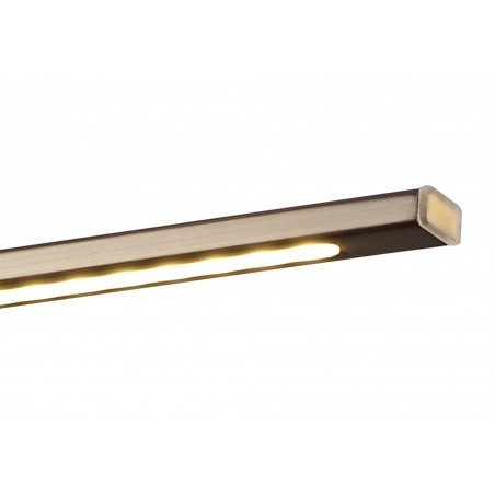 Alya Large 1 Arm Wall Lamp/Picture Light, 1 x 10W LED, 3000K, 850lm, Bronze, 3yrs Warranty DELight - 7