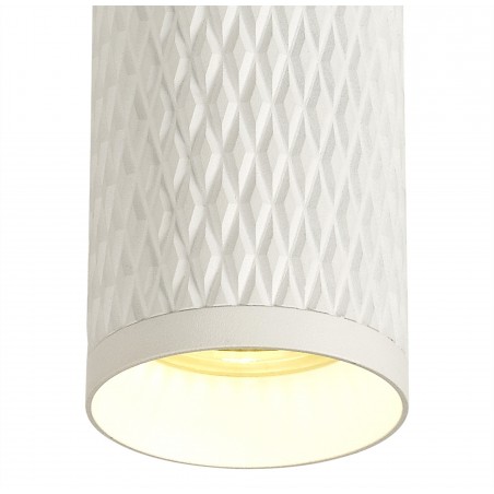 Nyx 30cm Surface Mounted Ceiling Light, 1 x GU10, Sand White DELight - 6