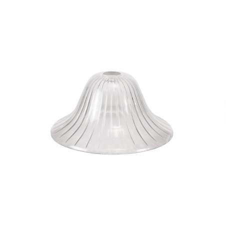 Cane Bell 30cm Clear Glass Lampshade DELight - 1