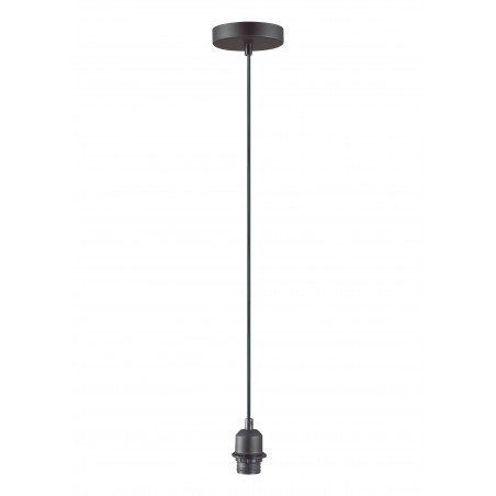 Pollux 1 Light Pendant E27 With 35cm Tiffany Shade, Red/Cazure/Clear Crystal/Black DELight - 4