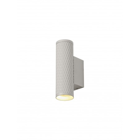Nyx 2 Light Wall Lamp GU10, Sand White/Acrylic Rings DELight - 8
