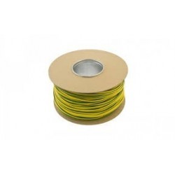 EARTH SLEEVING 4mm PVC GREEN/YELLOW ROLL OF 100M 