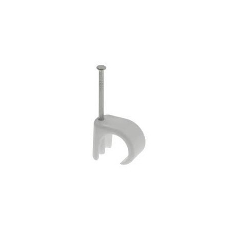 Unicrimp QRC10 7mm-10mm White Round Cable Clip Pack of 100