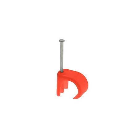 Unicrimp QRC9 7mm-10mm Red Round Cable Clip Box of 100