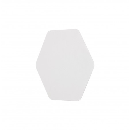Elio Magnetic Base Wall Lamp, 12W LED 3000K 498lm, 20cm Horizontal Hexagonal, Sand White DELight - 1