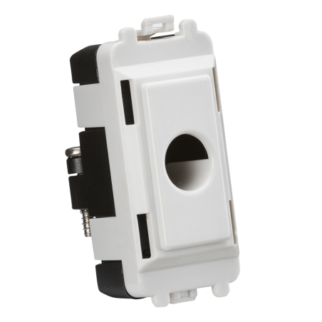 Knightsbridge GDM012U Flex outlet module (up to 10mm) - white-1