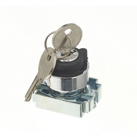 Europa RCAS-BG7 3 Position Metal Key Spring Return to Centre Position Selector Switch