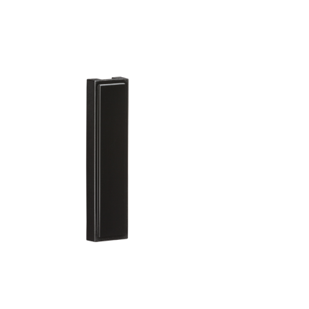 Knightsbridge NETQBK Pack of 10 - Quarter Blanking Modules (12.5 x 50mm) - Black-1