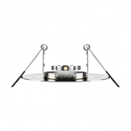 Integral ILDLFR70D021 Evofire Fire Rated Round Downlight 70-100MM Cutout IP65 in Chrome-2
