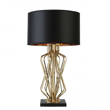 Searchlight 4110GO Ethan Table Lamp With Marble Base