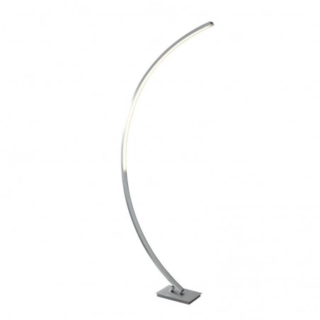 Searchlight 1070SS Colton Led Curved Floor Lamp