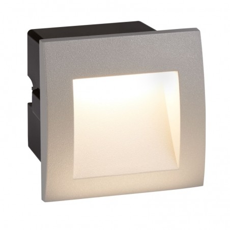 Searchlight 0661GY Ankle Led Indoor/Outdoor Recessed Square
