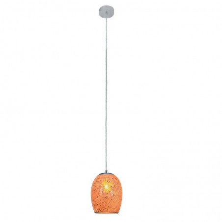 Searchlight 8069OR Crackle - 1Lt Pendant