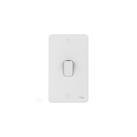 Schneider Lisse GGBL4021 50A 2 Gang White Double Pole Switch