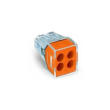 Wago 773-104 24A 4 Way Push-Wire Connector Pack of 100