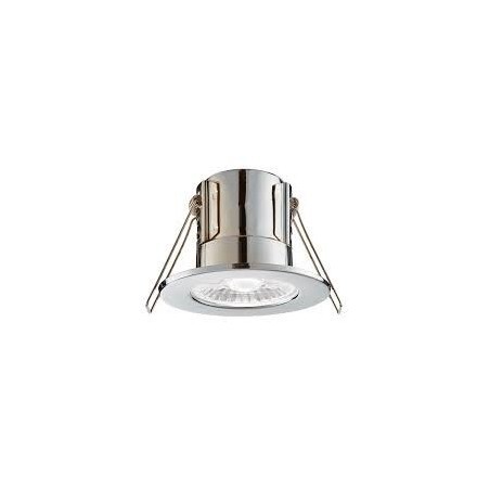 Saxby 73786 4W Cool White Fire Rated Polished Chrome Downlight
