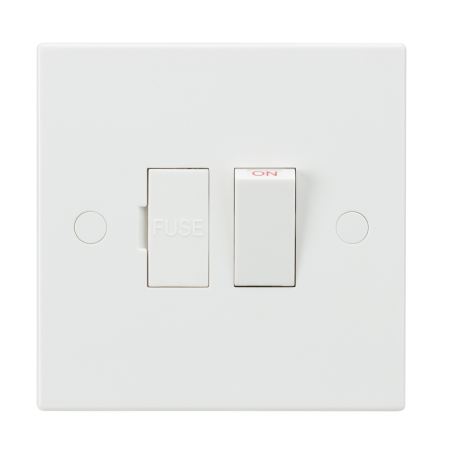 Knightsbridge SN6300 13A Switched Fused Spur Unit in White