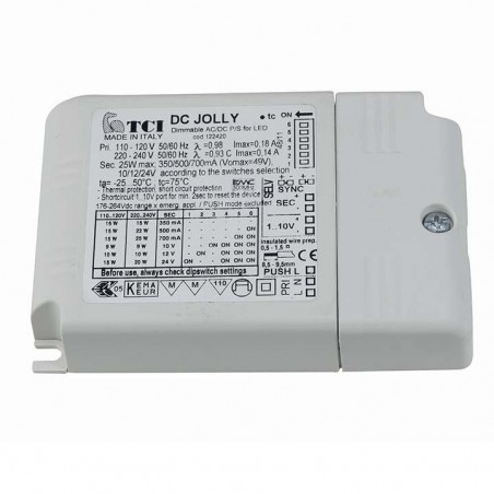 Ansell AMCD25W LED Multicurrent and Voltage Driver Dimmable 25W
