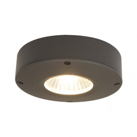 Ansell ACLLED/GR Callisto AC LED Wall/Ceiling - 4W Warm White - Graphite