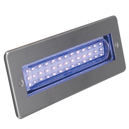 Ansell ALIBLED/BLU Libretto LED Bricklight - 2W Blue - Stainless Steel