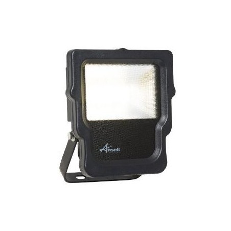 Ansell ACALED10 Calinor LED Polycarbonate Floodlight Cool White 10W Black