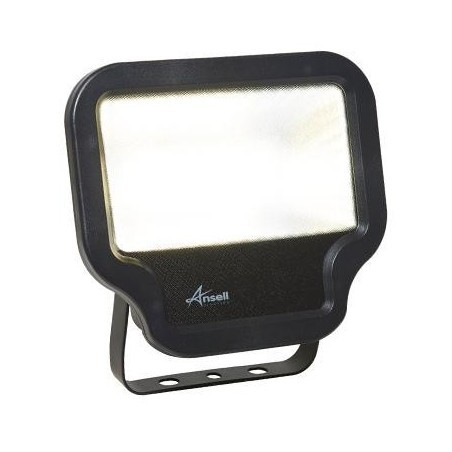 Ansell ACALED50/WW Calinor LED Polycarbonate Floodlight Warm White 50W Black