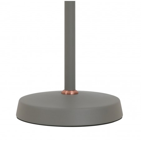 Hydra Adjustable Table Lamp, 1 x E27, Sand Grey/Copper/White DELight - 4