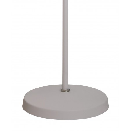 Hydra Adjustable Floor Lamp, 1 x E27, Sand White/Satin Nickel/White DELight - 5